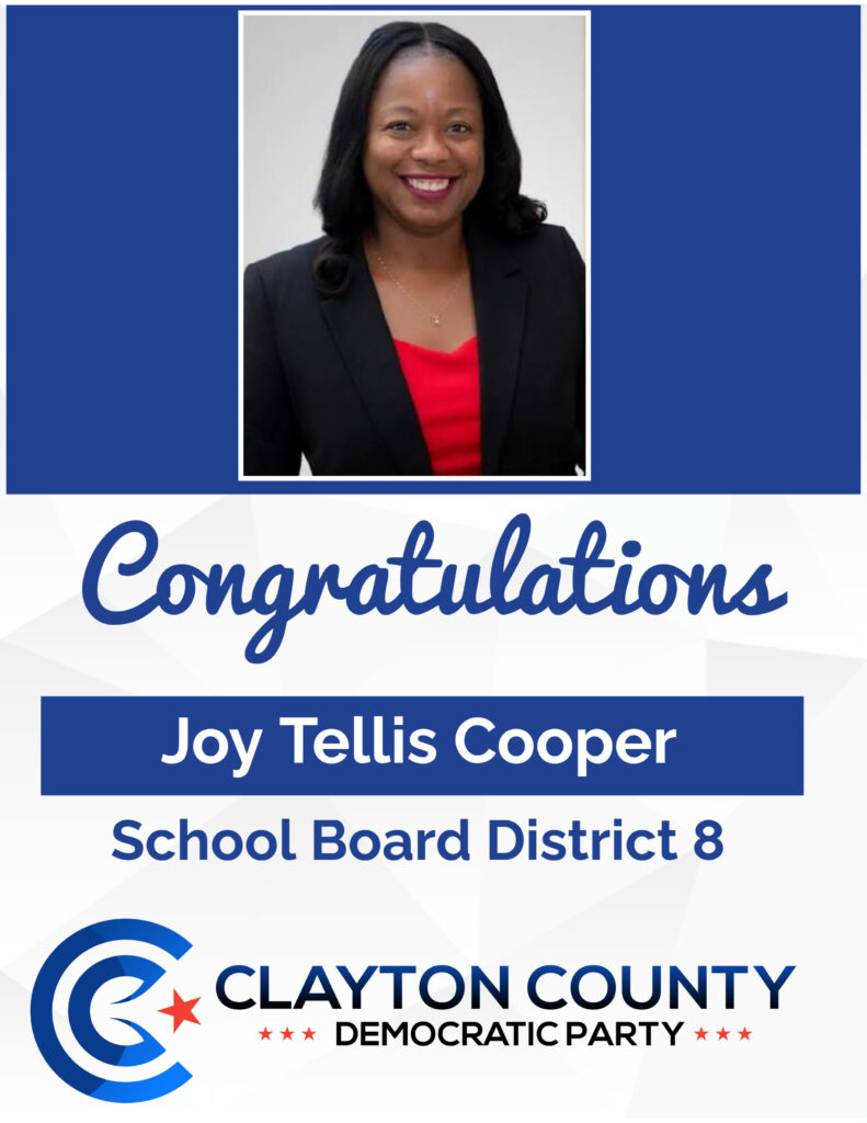 Joy Tellis Cooper for Clayton County School Board District 8