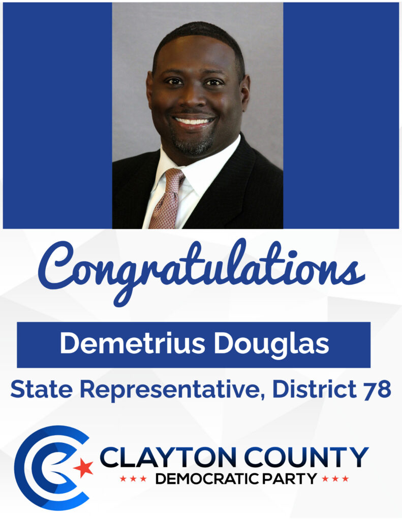 Demetrius Douglas for Georgia State Representative District 78